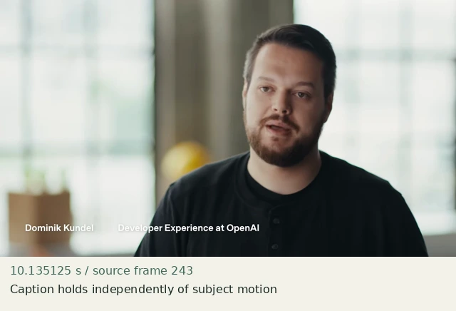 Caption holds independently of subject motion at source 10.135125 seconds