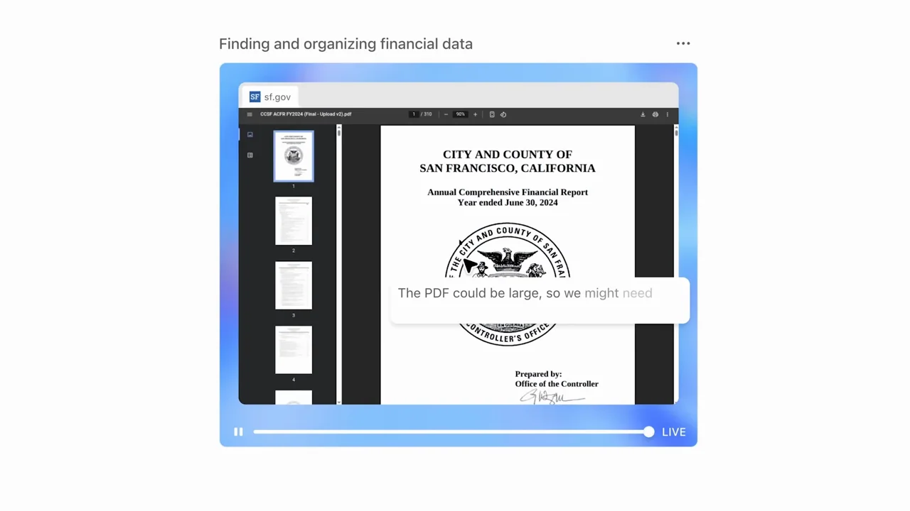 Representative frame from Introducing ChatGPT agent