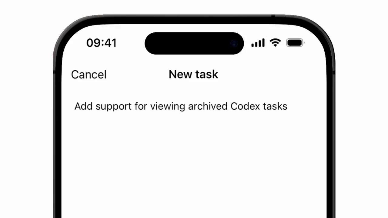 Representative frame from Building faster with Codex