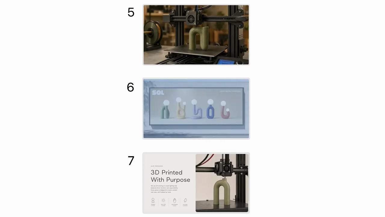 The updated deck pages appear as an output sequence.