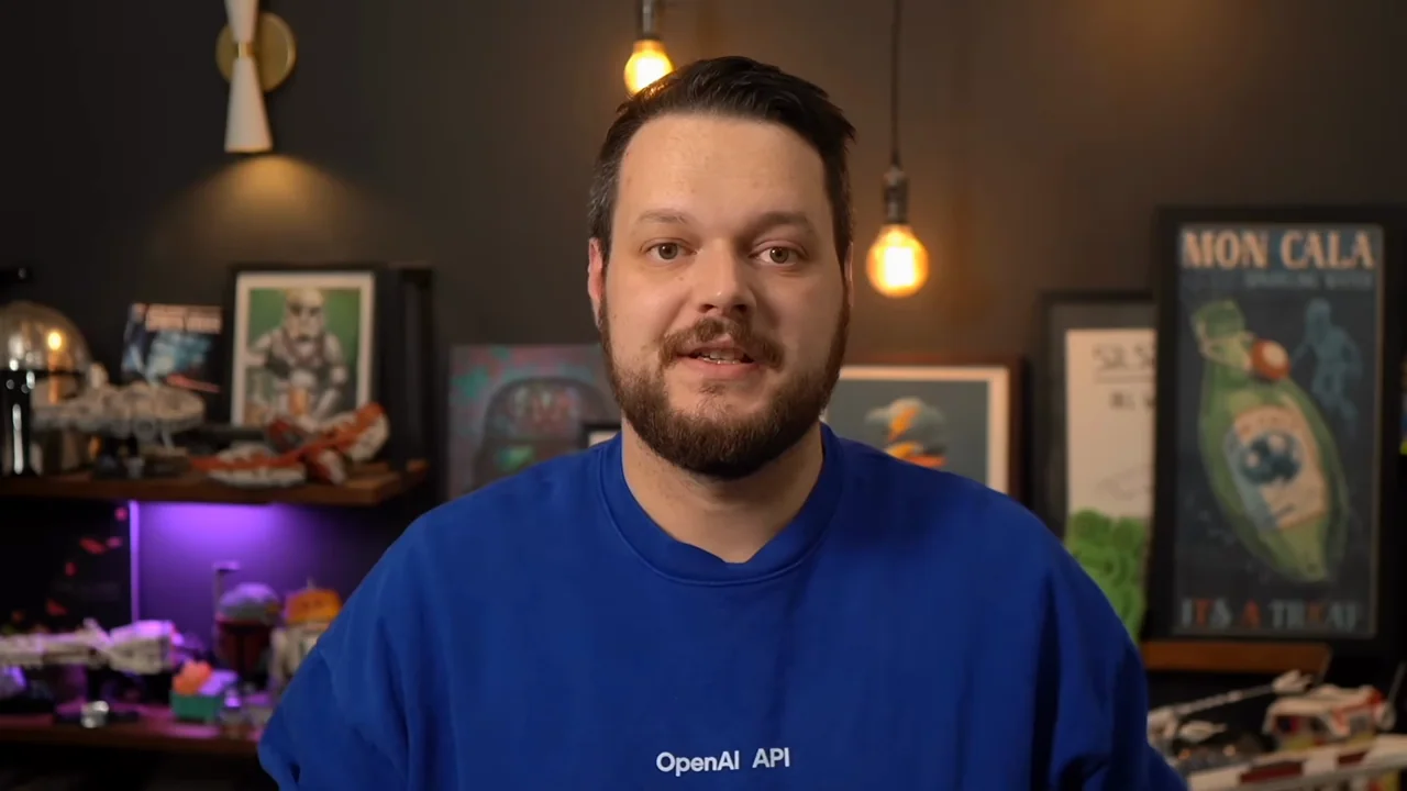 The presenter explains the observed behavior.