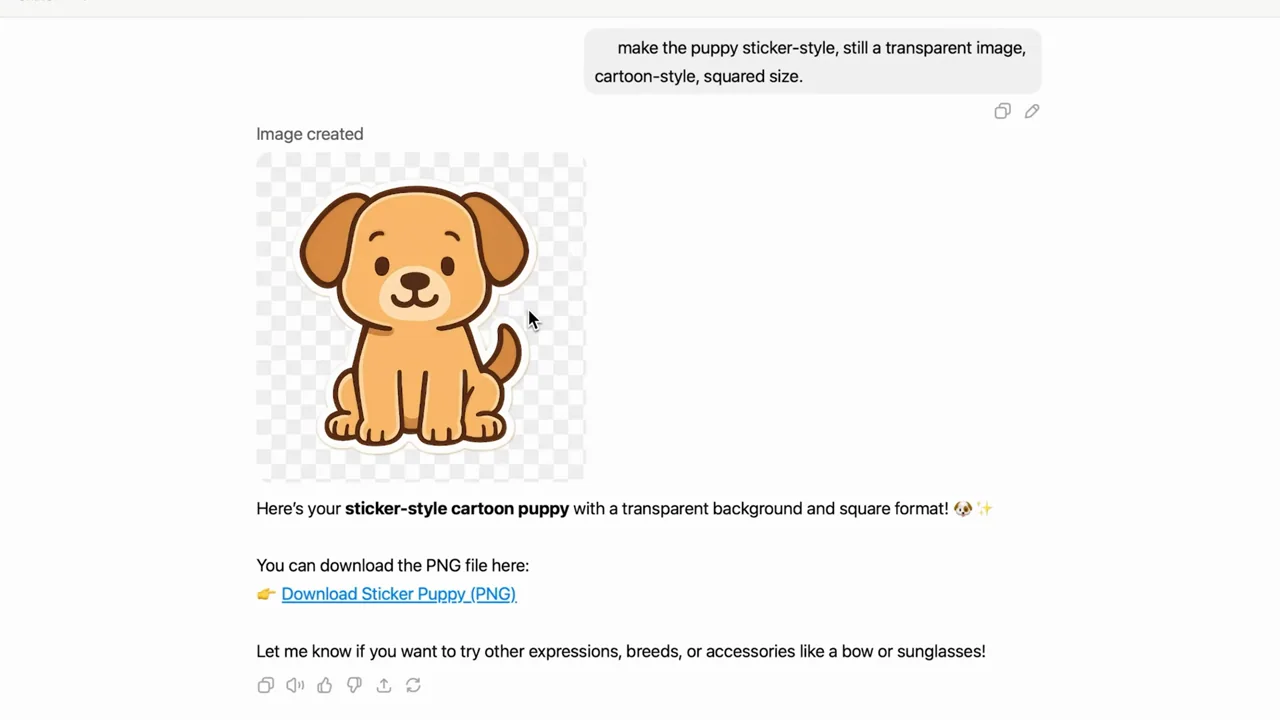 Representative frame from Transparent Layers with 4o Image Generation