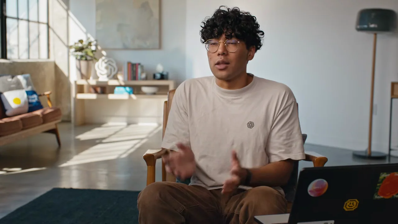 Production details, multiple interview angles, and hands introduce the demonstration.