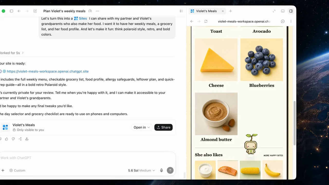 Representative frame from How to Build a Personalized Meal Planner with ChatGPT Work