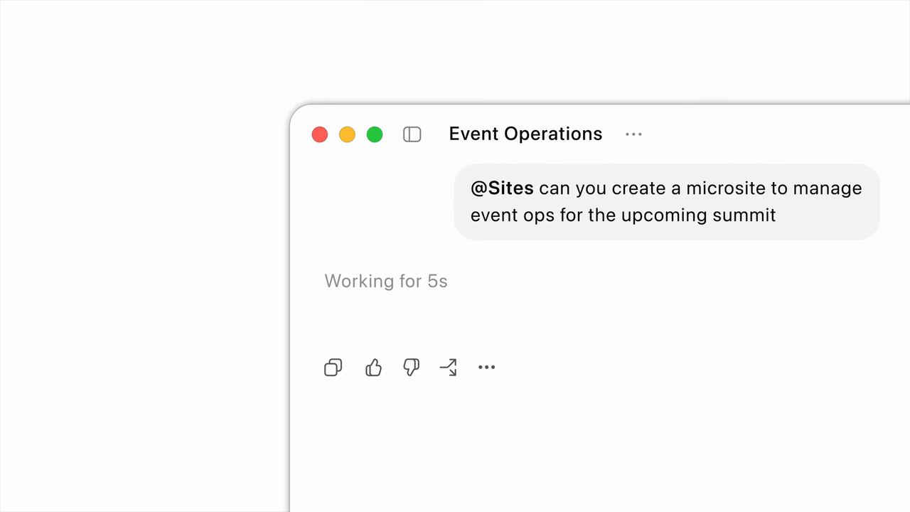 Focused task view