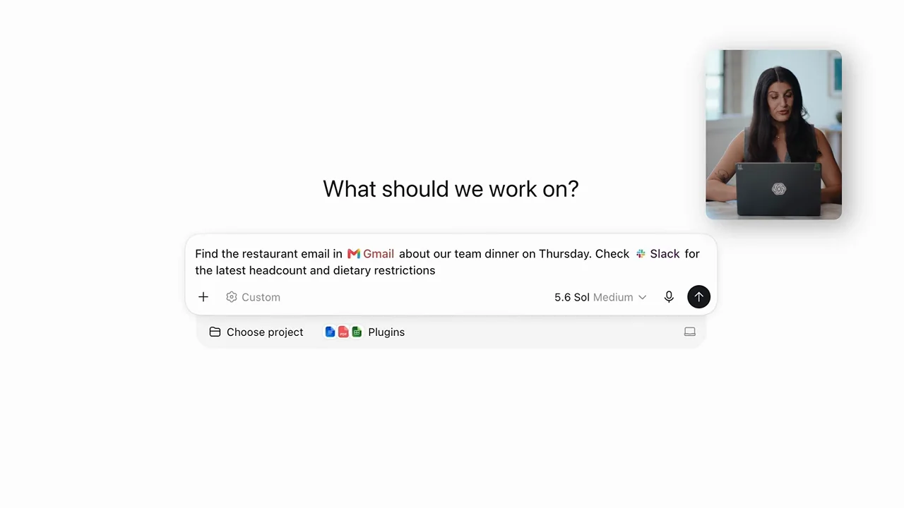 The composer asks to find a reservation email, check team details, and draft a reply.