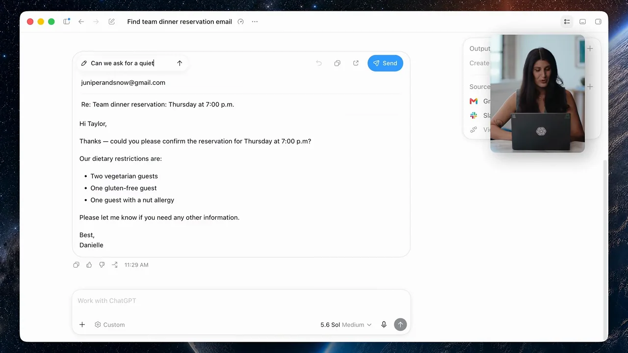 Representative frame from Getting Started with ChatGPT Work