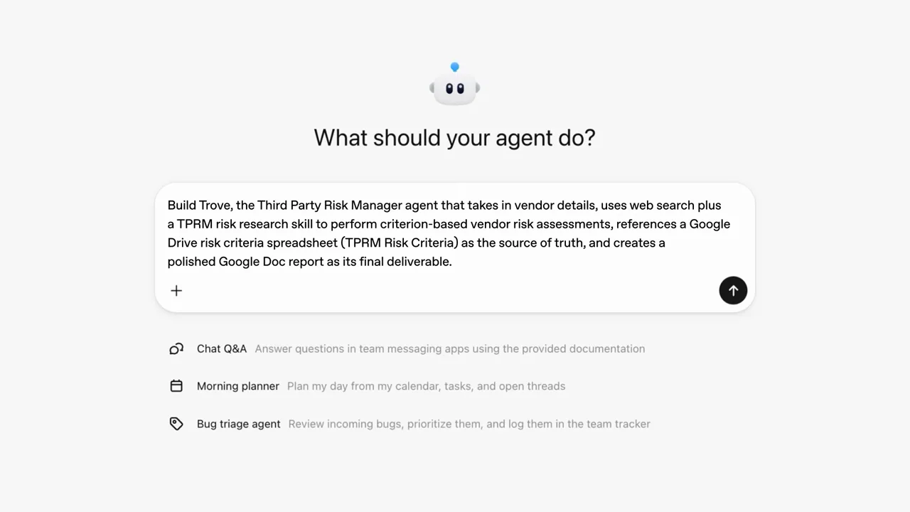 A setup prompt names vendor review and its sources.