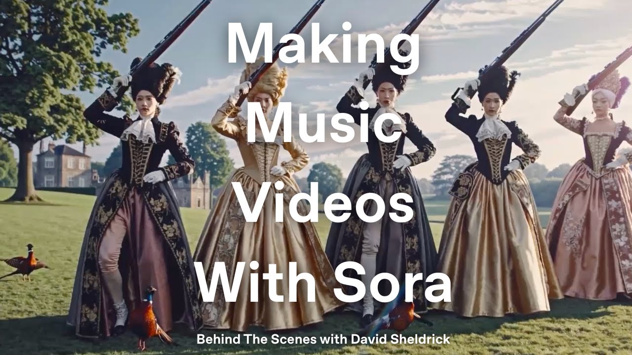 How to make Sora music videos with David Sheldrick — original channel thumbnail