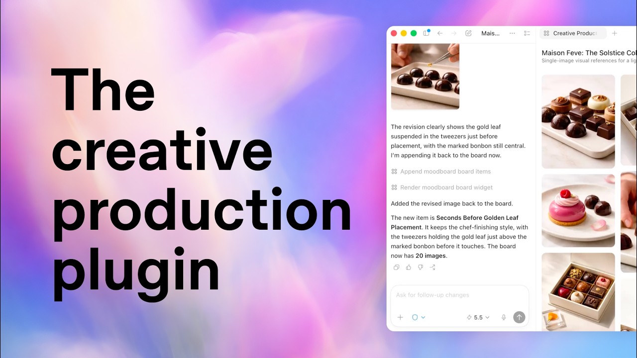 Create campaign concepts and assets with Codex — original channel thumbnail