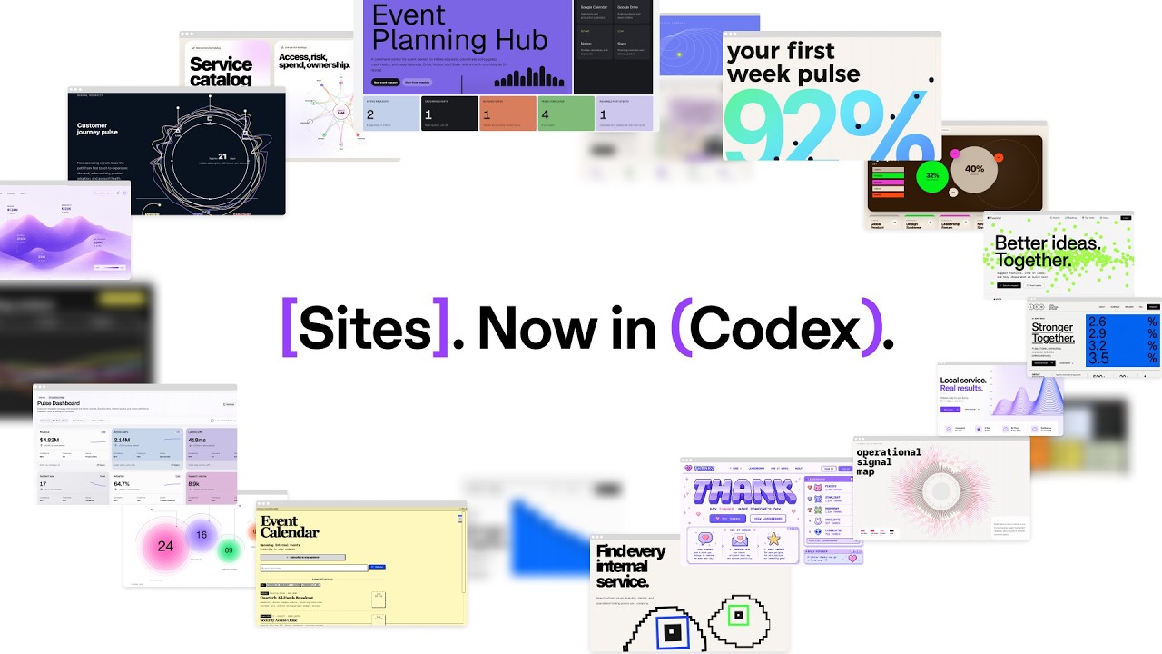 Build and share apps in Codex