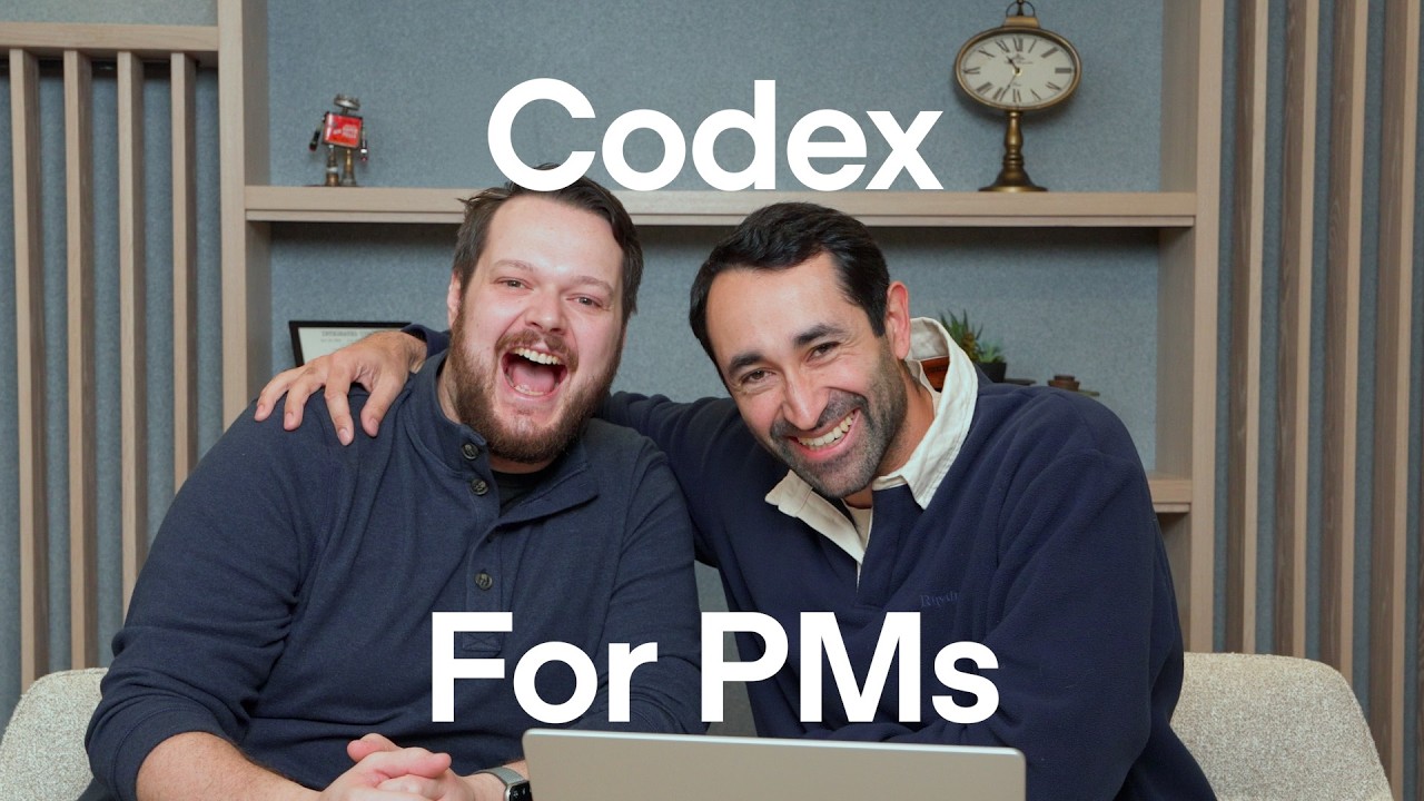 How PMs use the Codex app — original channel thumbnail