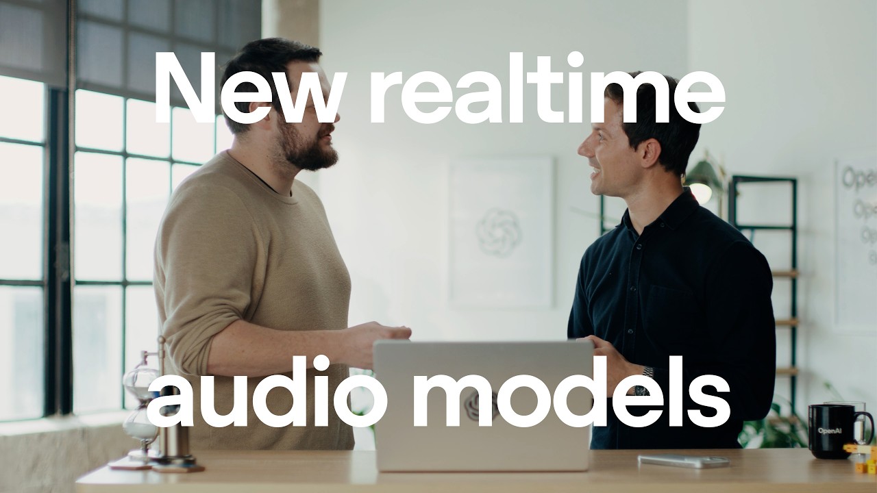 Live demo of 3 new OpenAI realtime audio models! — original channel thumbnail