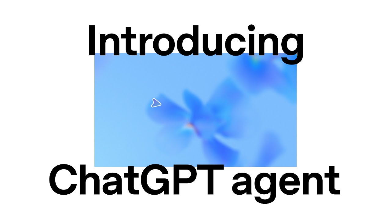 Introducing ChatGPT agent — original channel thumbnail