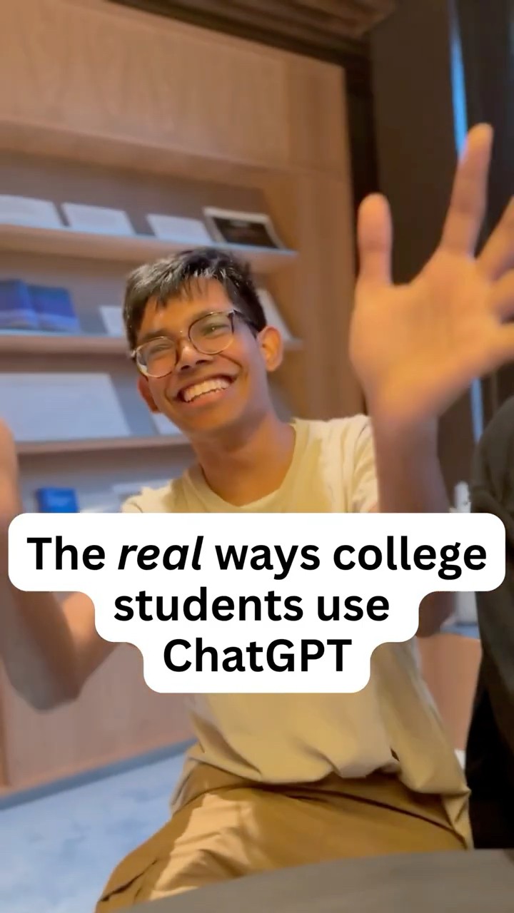 The real ways college students use ChatGPT — original channel thumbnail