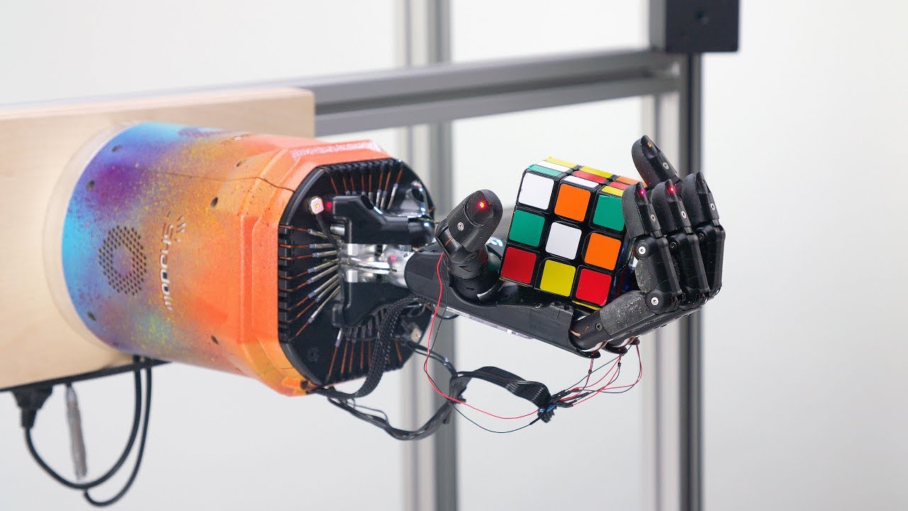 Solving Rubik’s Cube with a Robot Hand: Uncut — original channel thumbnail