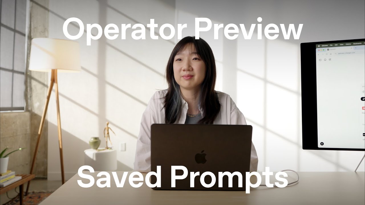 Using saved prompts in Operator — original channel thumbnail