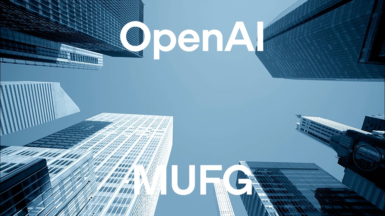 MUFG aims to become AI-native with OpenAI — original channel thumbnail