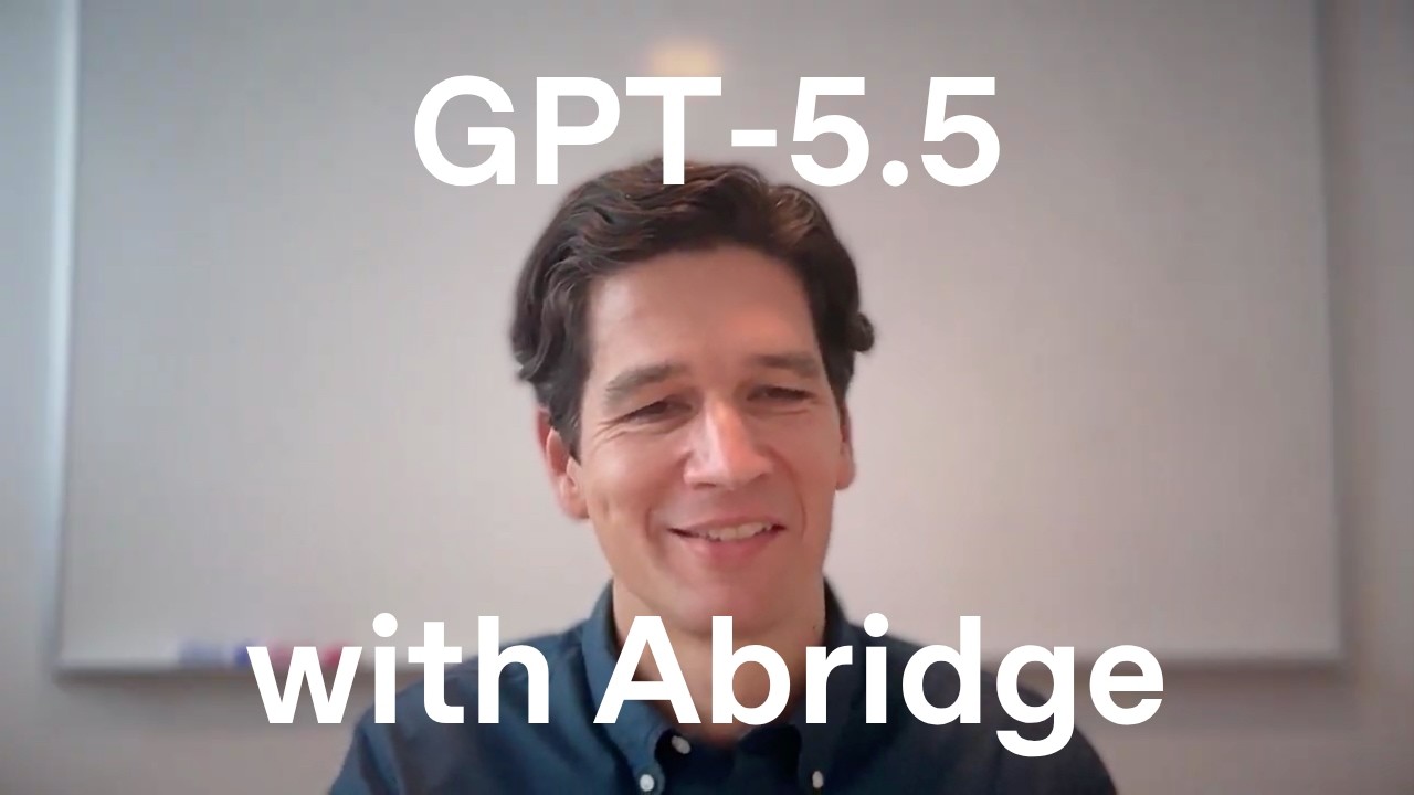 How Abridge uses GPT-5.5 to support better clinical notes — original channel thumbnail